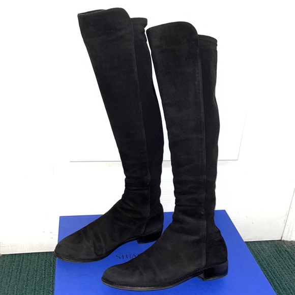 Stuart Weitzman suede boots - Picture 2 of 10